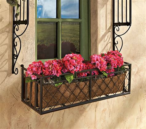 european metal window boxes|galvanized metal window boxes.